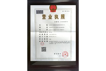 專新精密營業(yè)執(zhí)照正本