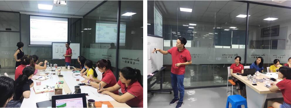 CNC加工廠培訓(xùn)中